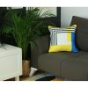Square Abstract Geo Decorative Throw Pillow Cover - Image 4
