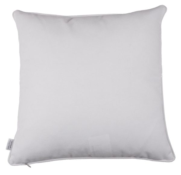 Blue Watercolor Wild Flower Decorative Throw Pillow Cover - Image 2