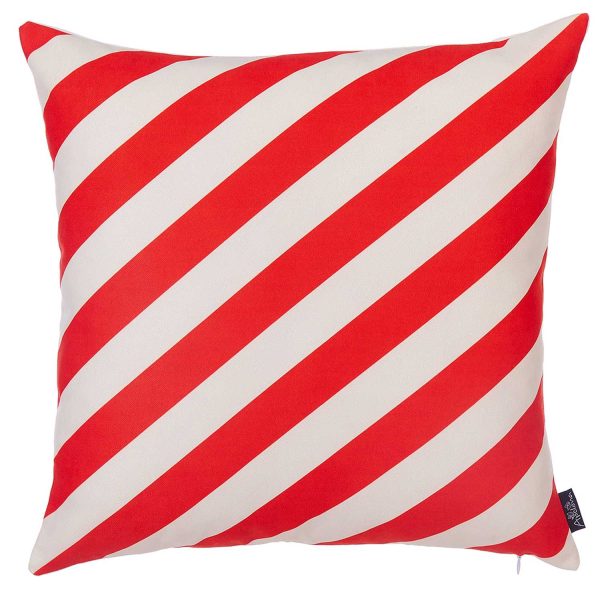 18"x18" Memphis Square Printed Decorative Throw Pillow Cover - Image 3