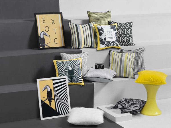 17"x 17" Jacquard Shadows Decorative Throw Pillow Cover - Image 2