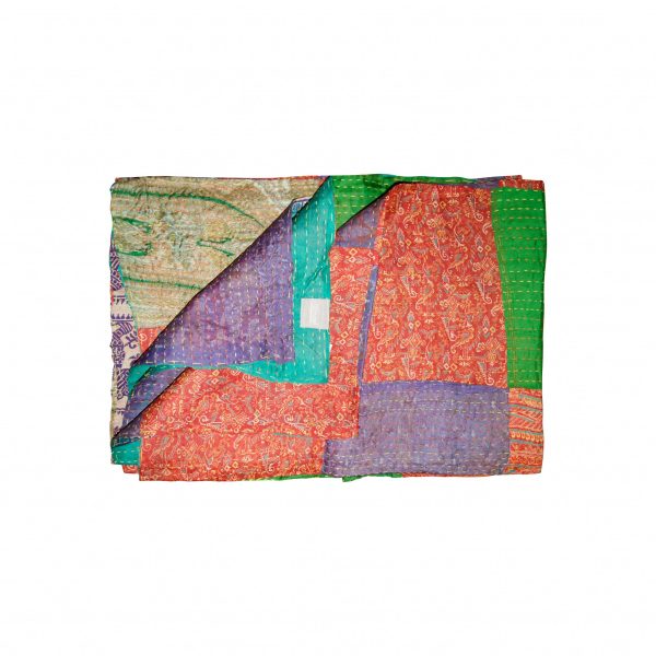 50" x 70" Silk Multicolor Throws - Image 2
