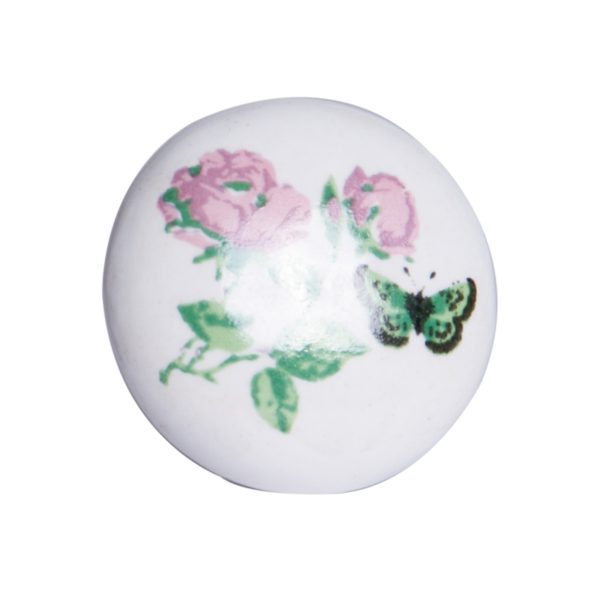 1.5" x 1.5" x 1.5" Ceramic Metal Multicolor 12 Pack Knob - Image 2