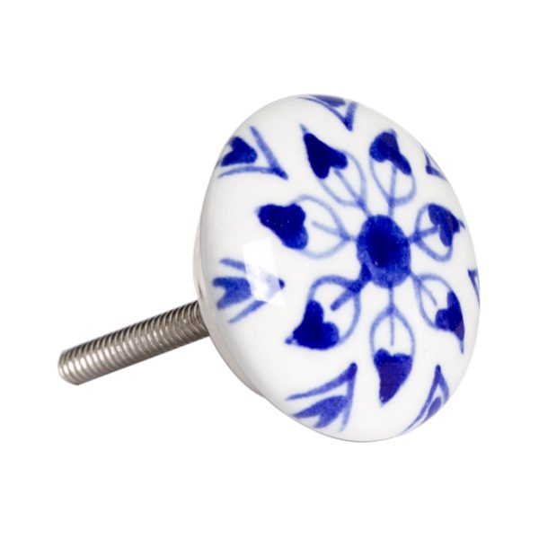 1.5" x 1.5" x 1.5" Ceramic Metal Multicolor 12 Pack Knob - Image 3