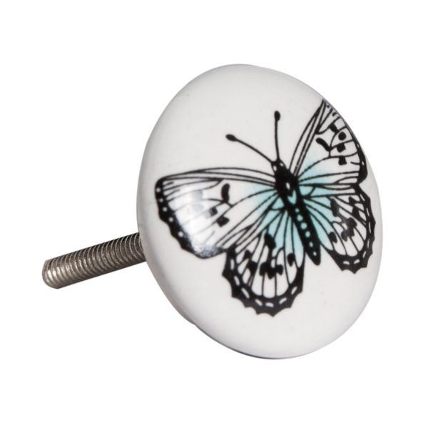 1.5" x 1.5" x 1.5" Ceramic Metal Multicolor 12 Pack Knob - Image 3