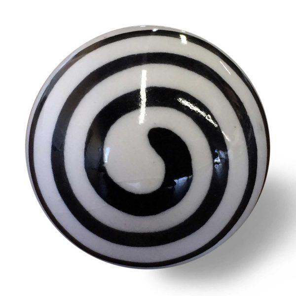 1.5" x 1.5" x 1.5" Ceramic Metal Multicolor 12 Pack Knob - Image 2