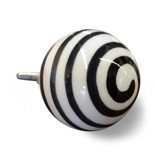1.5" x 1.5" x 1.5" Ceramic Metal Multicolor 12 Pack Knob - Image 3