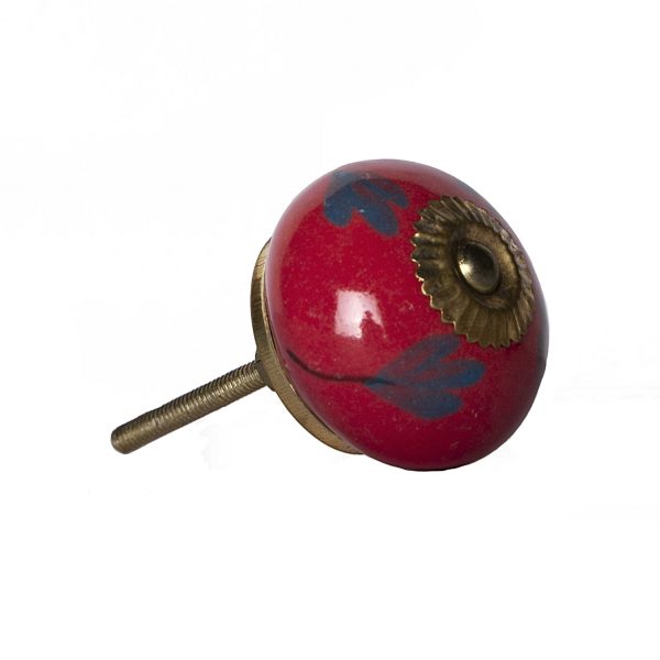 1.5" x 1.5" x 1.5" Ceramic Metal Multicolor 12 Pack Knob - Image 3