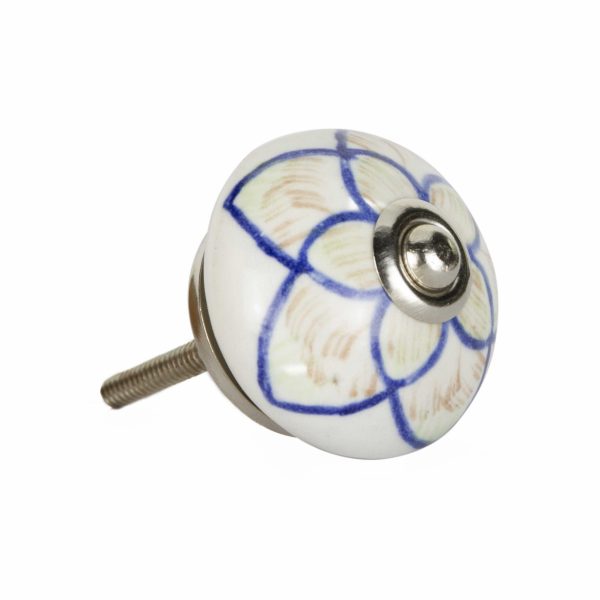 1.5" x 1.5" x 1.5" Ceramic Metal Multicolor 12 Pack Knob - Image 3