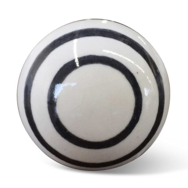1.5" x 1.5" x 1.5" Ceramic Metal Multicolor 12 Pack Knob - Image 2