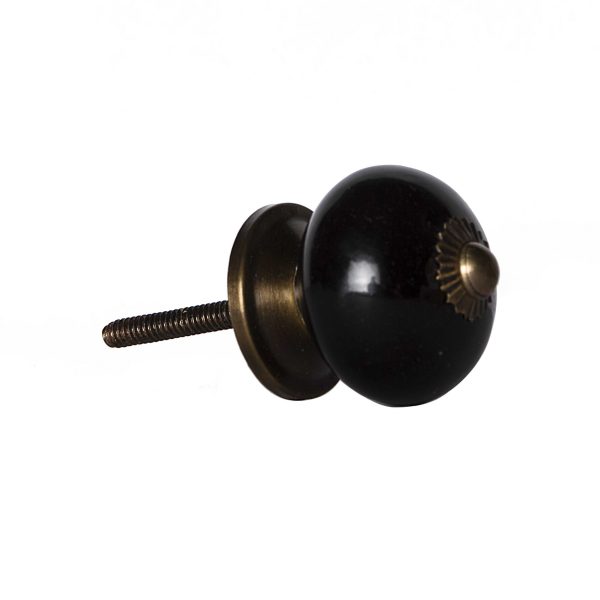 1.5" x 1.5" x 1.5" Ceramic Metal Multicolor 12 Pack Knob - Image 3