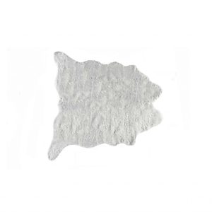 Grey Animal Print Area Rug