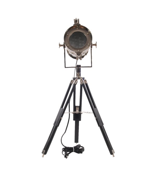 15.5" x 15.5" x 29" Alum Spot Light On Wooden Stand - Image 4