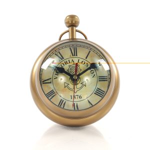 6" x 6.5" x 8" Paper Weight Clock