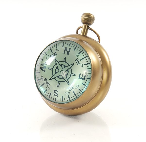 6" x 6.5" x 8" Paper Weight Clock - Image 4