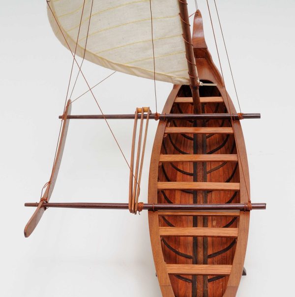 10" x 25.25" x 24" Hawaiian Canoe - Image 3