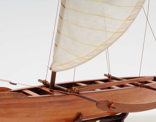 10" x 25.25" x 24" Hawaiian Canoe - Image 4