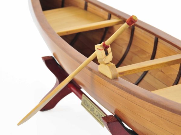5" x 24" x 7" Indian Girl Canoe - Image 3