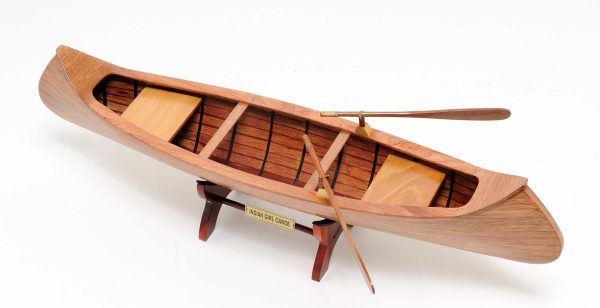 5" x 24" x 7" Indian Girl Canoe - Image 5