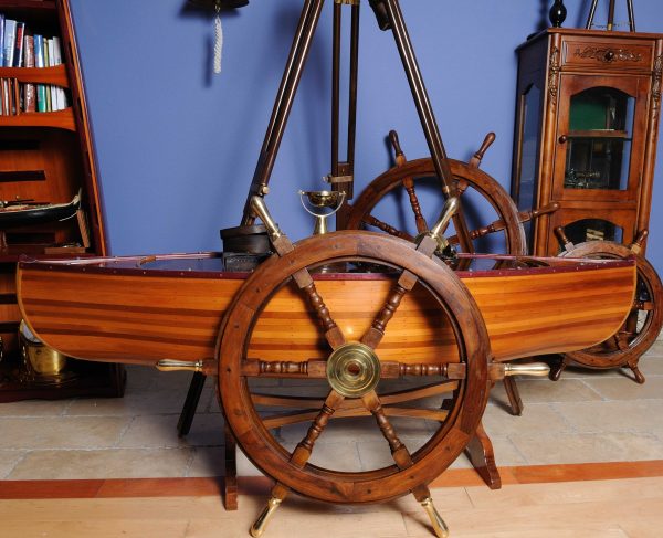 30" x 30" x 2" Ship Wheel - Image 2