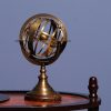 7" x 7" x 11.5" Armillary Sphere on Wood Base