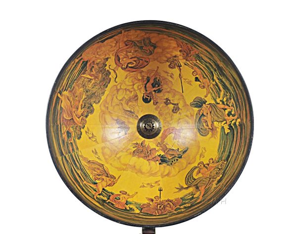 13" x 15" x 19" Red Globe with Chess Holder - Image 4