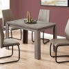 48" X 32" X 30.5 " Dark Taupe Dining Table - Image 3