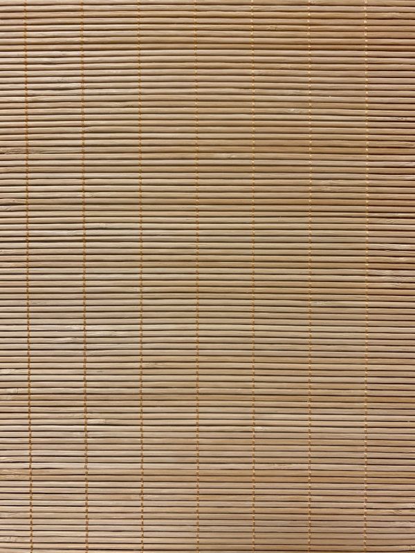 6" Light Bamboo 3 Panel Room Divider Screen - Image 2