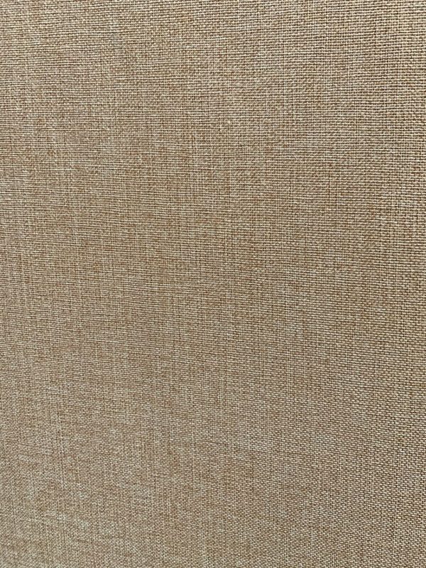 Beige Upholstered 3 Panel Room Divider Screen - Image 2