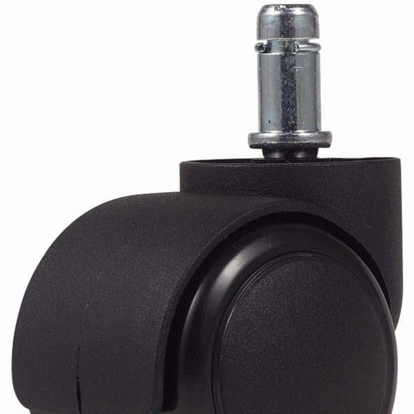 Black Soft Dual Wheel Casters Only - Image 4