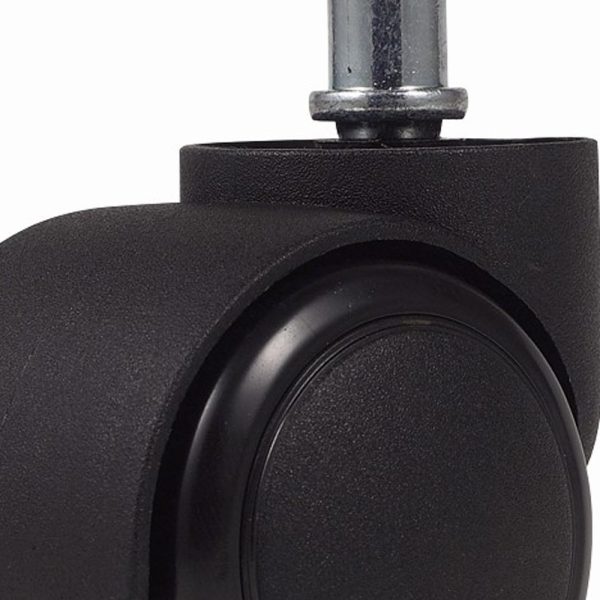 Black Soft Dual Wheel Casters Only - Image 5