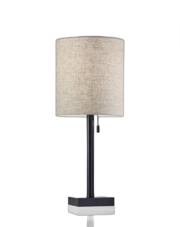Dark Bronze Metal Table Lamp - Image 2