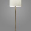 Floor Lamp Classic Silhouette Brass Metal