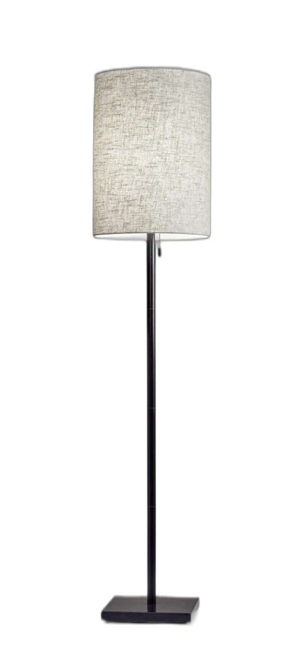 Floor Lamp Classic Silhouette Dark Bronze Metal - Image 3
