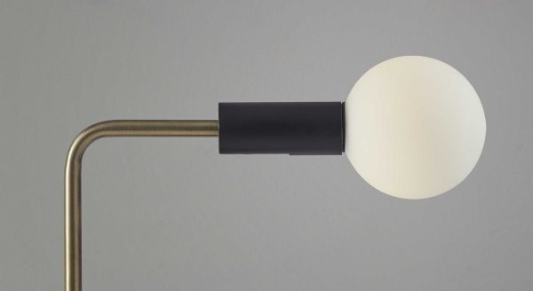 Retro White Globe LED Desk Lamp - Image 2