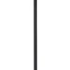 Three Light Floor Lamp in Matte Black Metal - Image 4