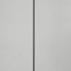 Shiny Black Nickel Finish Metal Torchiere Floor Lamp with Frosted Inner Shade