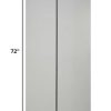 Shiny Black Nickel Finish Metal Torchiere Floor Lamp with Frosted Inner Shade - Image 2