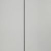 Shiny Chrome Finish Metal Torchiere Floor Lamp With Frosted Inner Shade
