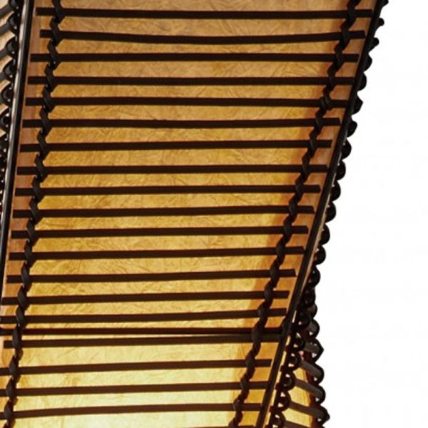 68" Black Novelty Floor Lamp With White Novelty Shade - Image 5