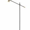 63" Black Task Floor Lamp