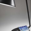 Asymmetrical Diabolo Black Metal Desk Lamp - Image 2