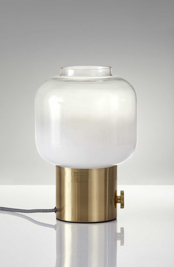 Mod Pod Brass Glass Table Lamp - Image 2