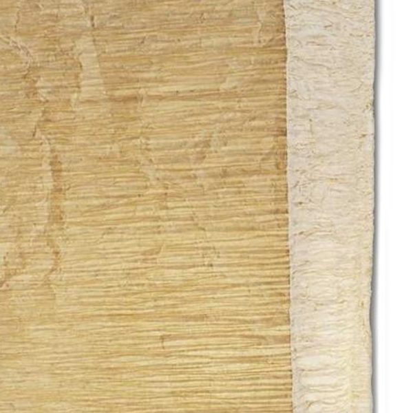 Wildside Paper Shade Floor Lamp with Natural Wood Base - Image 5