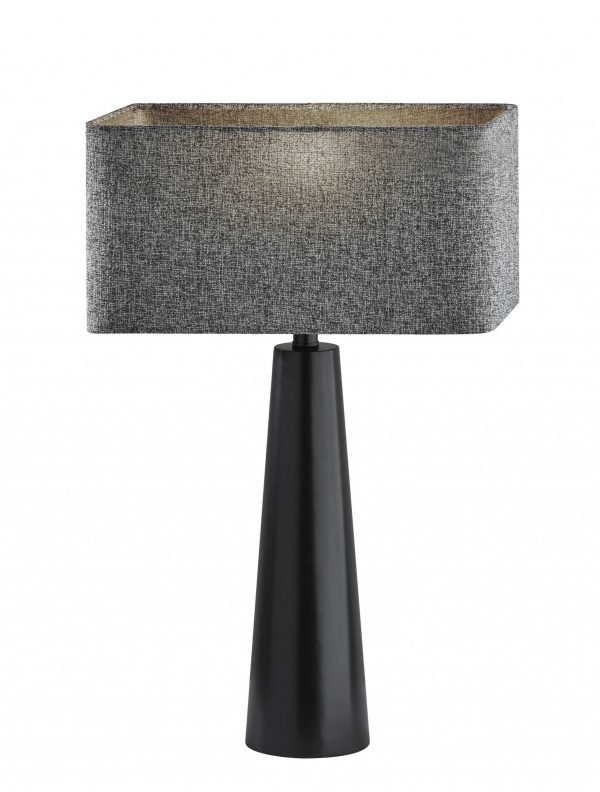 Urban Edge Black Metal Table Lamp - Image 4