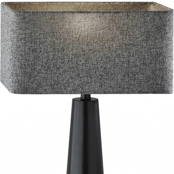 Urban Edge Black Metal Table Lamp - Image 5