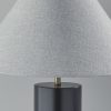 Canopy Black Wood Block Table Lamp - Image 2