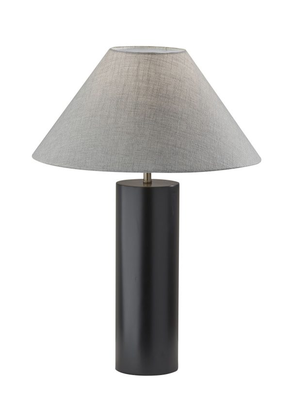 Canopy Black Wood Block Table Lamp - Image 3