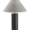 Canopy Black Wood Block Table Lamp - Image 4
