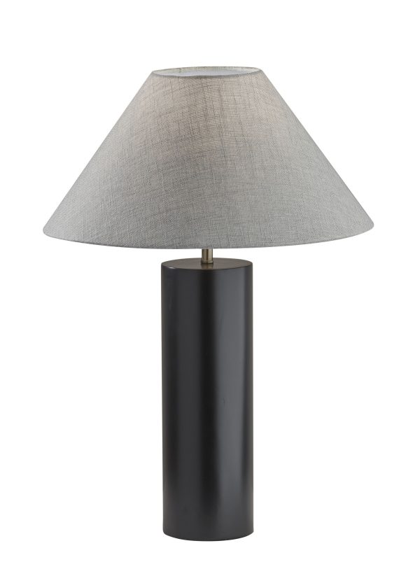 Canopy Black Wood Block Table Lamp - Image 4