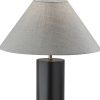 Canopy Black Wood Block Table Lamp - Image 5